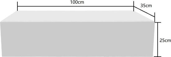 VDD - Hängeschrank - 100 cm breit - weiß