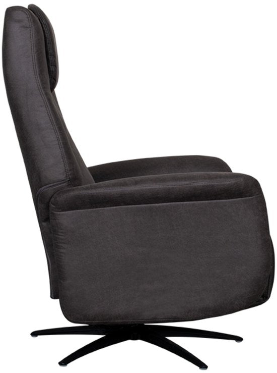 LABEL51 Stockholm Sessel - Grau - Stoff - Einheitsgröße - - - drehbar - mit Armlehnen