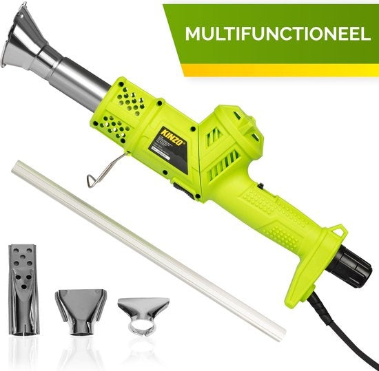 Kinzo Garden 3-in-1 Unkrautbrenner elektrisch, Farbbrenner und BBQ-Anzünder - 2000W