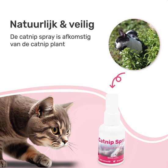 Katzenminze Spray - 100% natürlich - Katzenminze Spray - Katzenminze Spielzeug - Baldrian - Katze - Katzen - Für Kratzbaum - Spielzeug - Zuhause - Korb