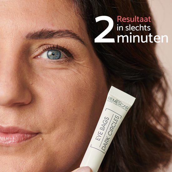 Remescar - Augencreme - Anti-Aging-Augencreme - beseitigt Schwellungen und dunkle Augenringe in nur 2 Minuten - 8 ml für bis zu 180 Anwendungen - Weiß