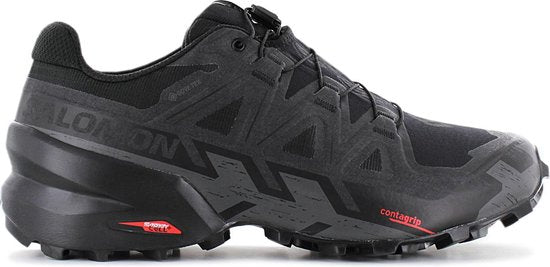 Salomon Speedcross 6 GTX – GORE-TEX – Trailrunning-Schuhe für Herren, Laufschuhe, Schwarz 417386, Größe: EU 46, UK 11