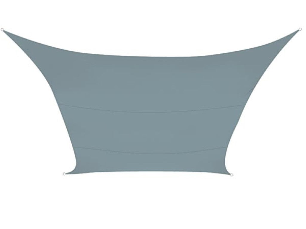 Sonnensegel - Rechteck - 2 X 3 M - Farbe: Hellgrau