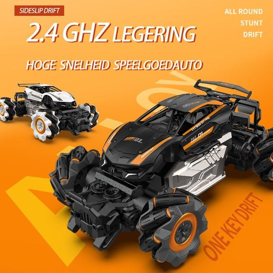 Fuegobird RC Car - RC Fahrzeug - Hochgeschwindigkeits-Spielzeugauto - schwarz gold