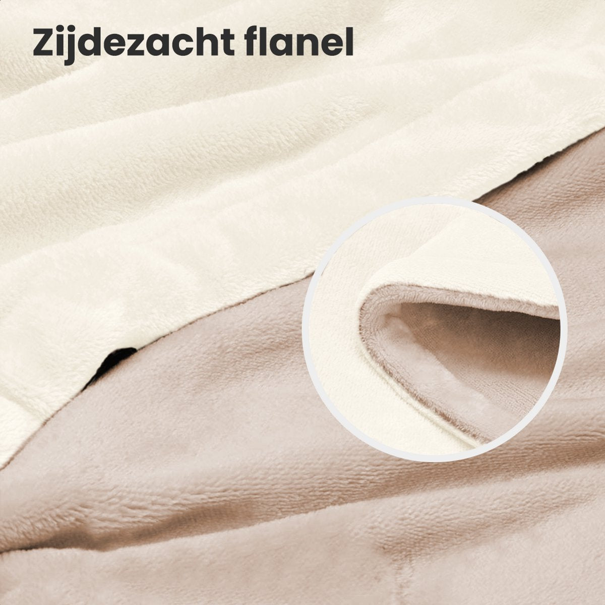 Auronic Heizdecke für 2 Personen – Beige – 200 x 180 cm – 3 Heizstufen, Timer
