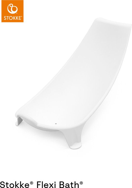 Stokke® Flexi Bath® X-Large-Set – Flexi Bath® XL + Newborn Support – Transparent grün