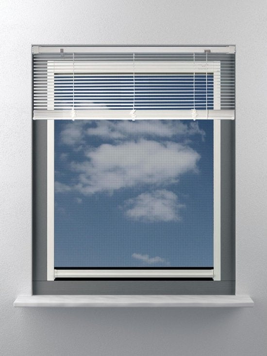 Bruynzeel Rollgaze-Fenster 103x155 weiß Serie S700