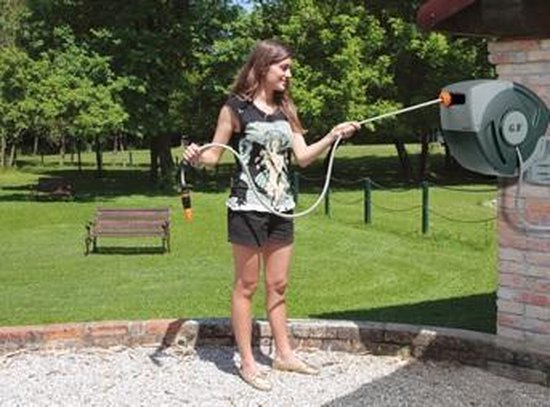 Ewuaqua Automatische Wand-Schlauchbox REWALL 30 GF