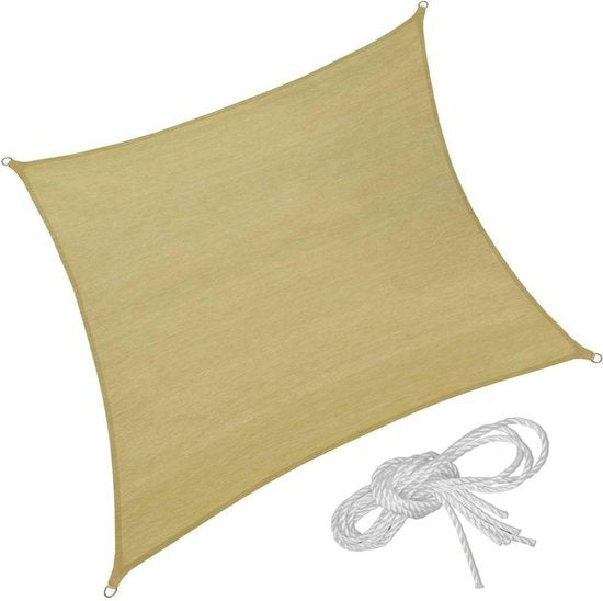 tectake - Quadratische Markise 540 x 540 x 540 cm - 402607
