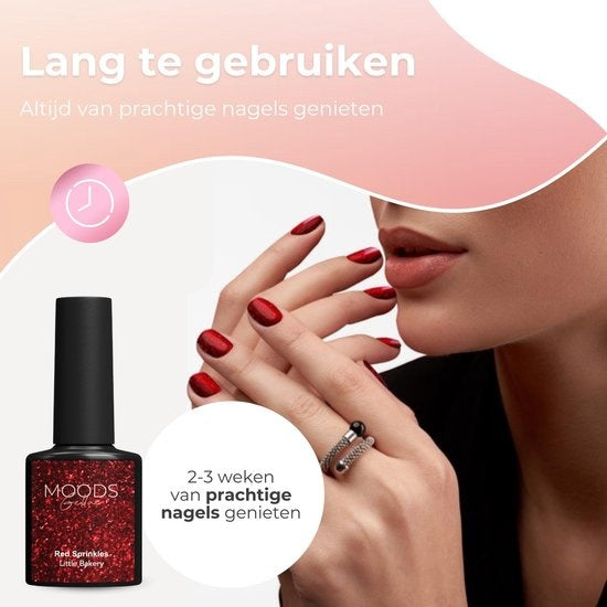Moods Gellac 6-teiliges Set - Gel-Nagellack - 8ML - Little Bakery Edition - Nägel - Gel Polish Starter Pack - Chic Colours