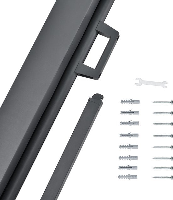 Windschutz / Sonnenschirm Dubai - 500 x 160 cm - Beige