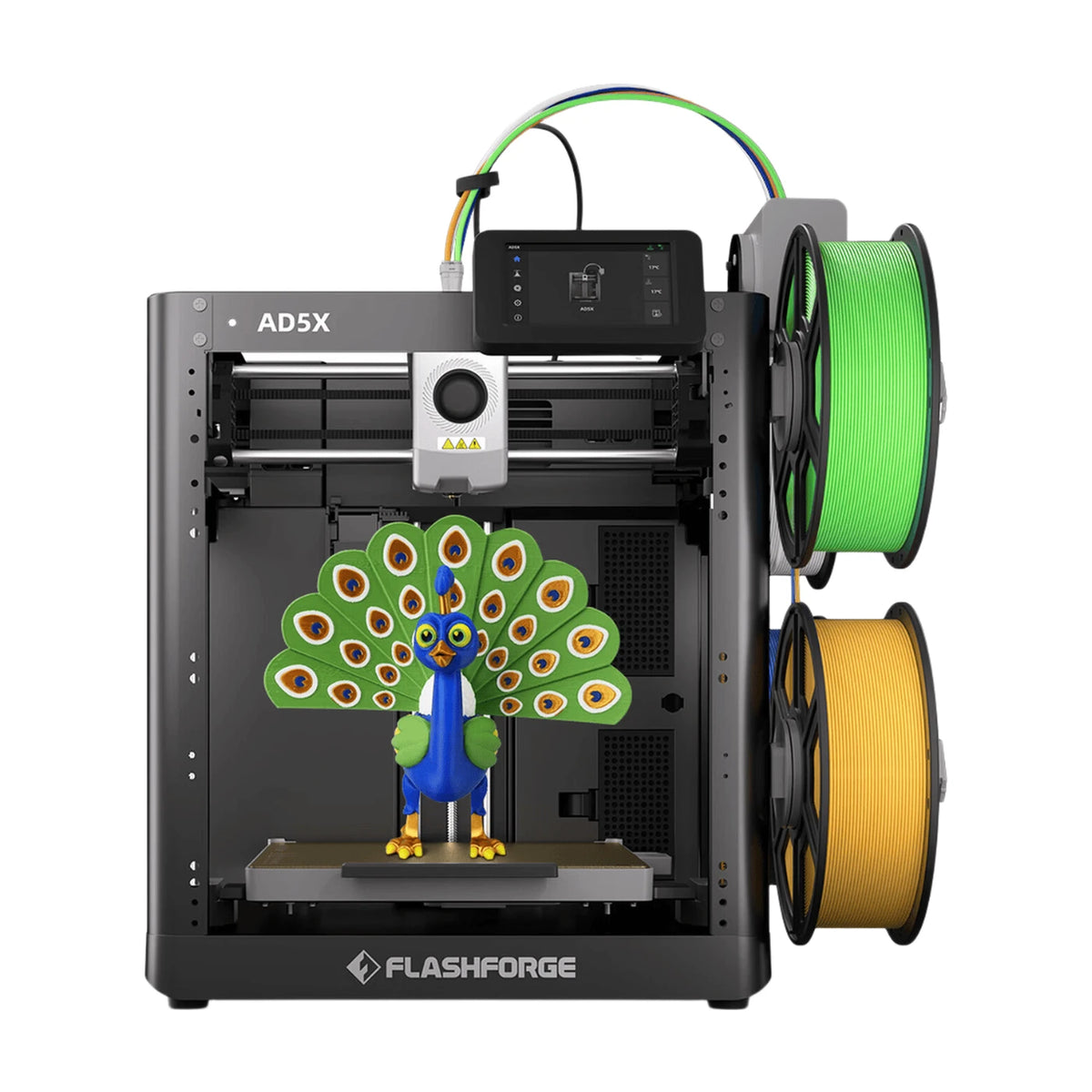 FlashForge AD5X Multicolor-3D-Drucker – 600 mm/s – 4 Farben – 220 x 220 x 220 mm