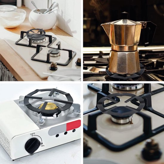 Luft Gasbrenner-Reduzierer - 13CM - Flammenverteiler - Herd - Perfekt für Perkolator