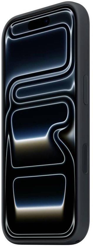 Silikonhülle mit MagSafe für das iPhone 17 Pro – Schwarz