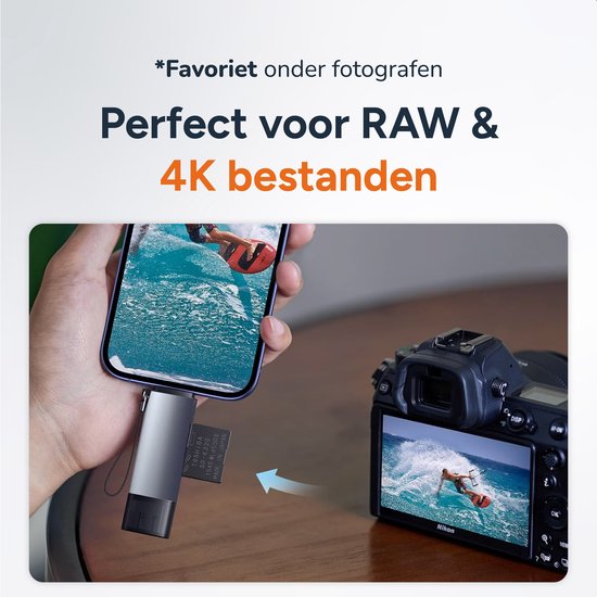 SD-Kartenleser - Apple - USB-C und USB-Anschluss - Micro SD Reader - Kartenleser - Skoov