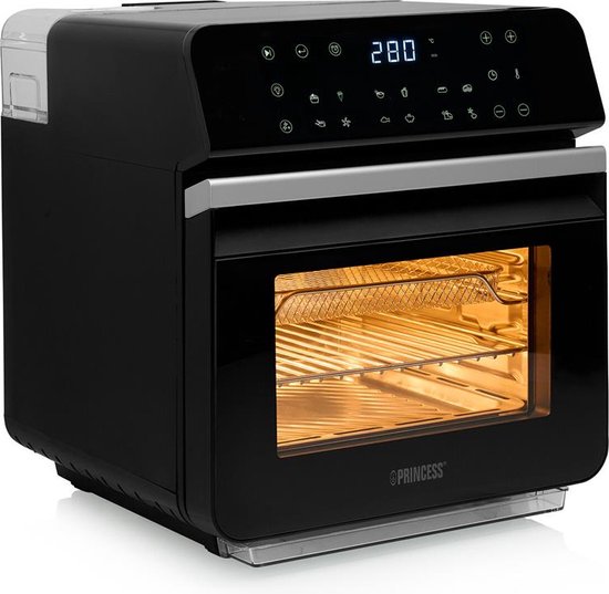 Princess 01.182085.01.001 Airfryer 10 l 1550 W Einstellbare Temperatur, Timerfunktion, Heißluftfunktion, Mit Display, Mit