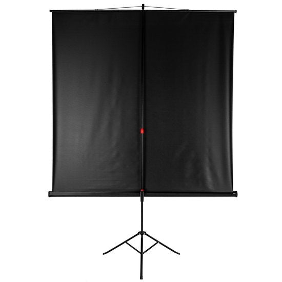 tectake - Projektionswand mit Ständer 152 x 152 cm 402513