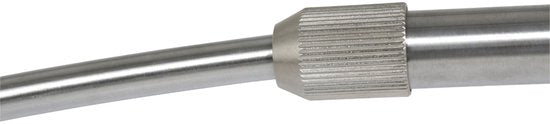 Stehleuchten Stahlfarbene Bogenleuchte Sparkled Light 7268ST höhenverstellbar und schwenkbar Steinhauer