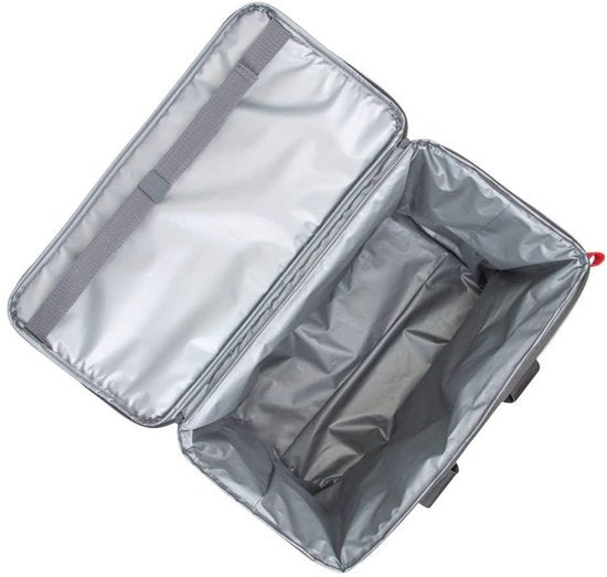 Resto Polis Kühltasche - 23L - Wasserfest - Auslaufsicheres Innenfutter - Trageriemen - Picknick & Reisen - Grau