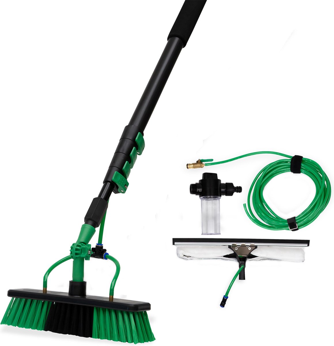 Hammersmith AquaClean Deluxe Wasserbesen – 460 cm – Teleskopstiel, Aluminium