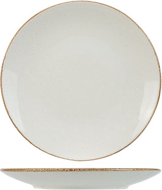 Marke: Cosy & Trendy - Granit Elfenbein- Essteller 27CM -.