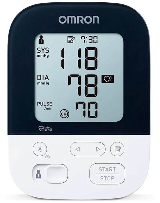 Omron M4 Intelli IT – Oberarm-Blutdruckmessgerät – Manschettenumfang: 22–42 cm