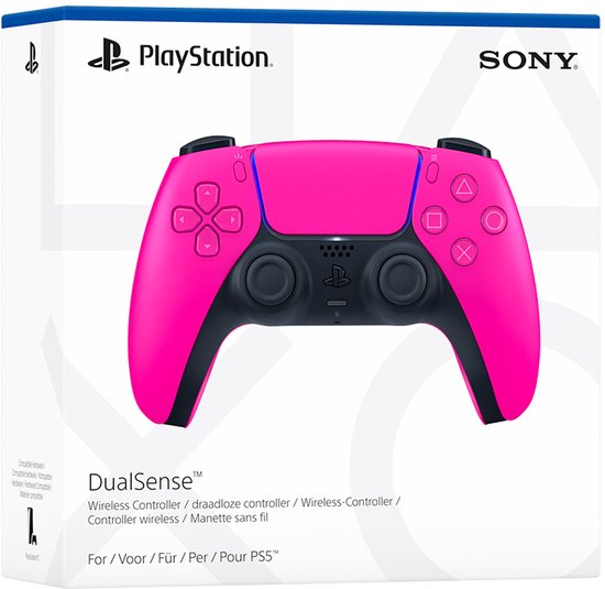 Sony PS5 DualSense Wireless-Controller – Nova Pink