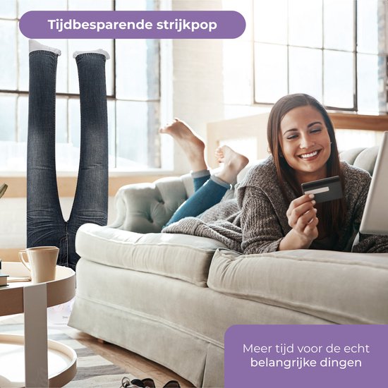 Skoov Bügelpuppe Air master pro - Maschine - Für Hemden und Hosen - Bügeln - Bügelmaschine