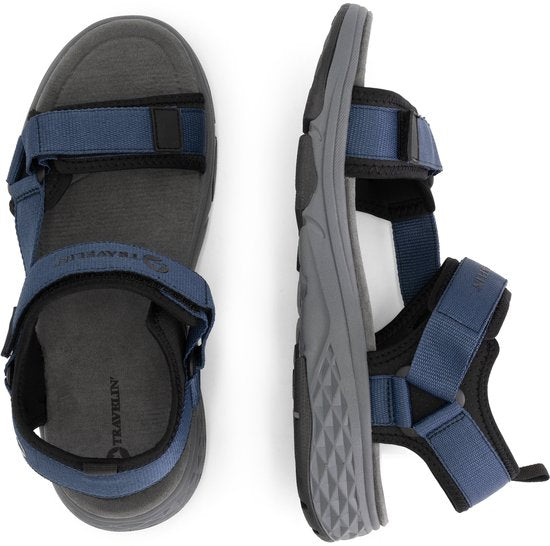 Travelin' Ranua Herren – Wandersandalen – Marineblau - Größe 42