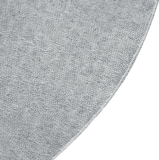 tectake® Kurzflorteppich - Rund - Ø120 cm - Sand - Teppich für Wohnzimmer, Schlafzimmer, Esszimmer - Pflegeleicht und waschbar - Anti-Rutsch-Unterlage - Allergikerfreundlich - Verschiedene Größen und Farben