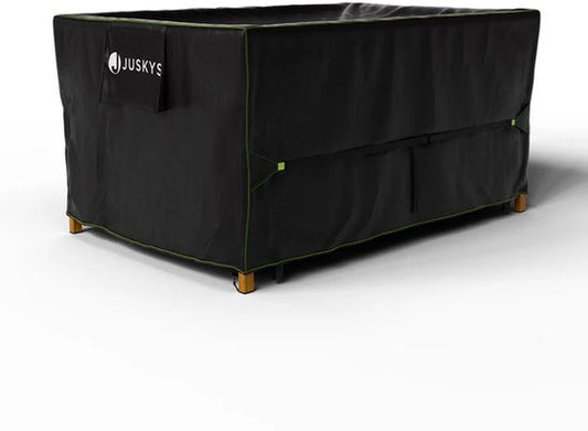 Juskys Gartenmöbelabdeckung – Wasserdicht – 160 x 100 x 75 cm – Schwarz