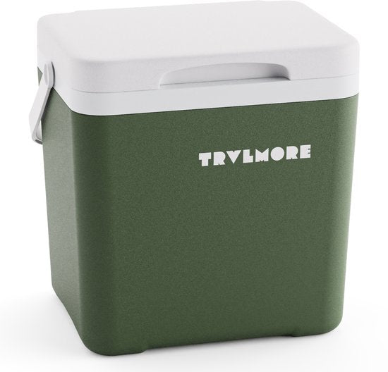 TRVLMORE Cool Box 7L - Kühlbox - Inklusive Kühlelement - Cool Box Small - Grün