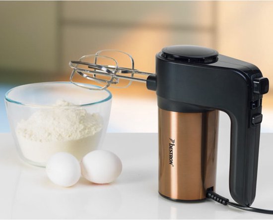 Bestron AHM1000CO Power-Handmixer Kupfer/Schwarz