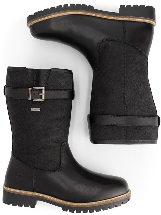 Travelin' Vrangen Herren – Outdoor-Stiefel – Mit Wolle gefüttert – Schwarz