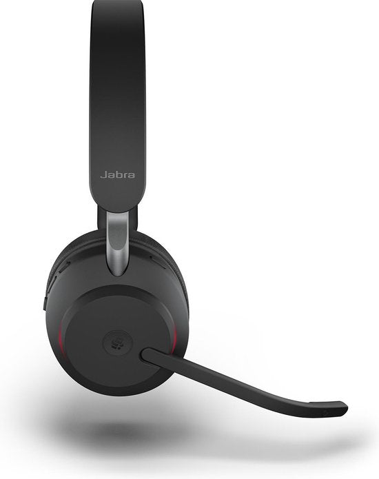Jabra Evolve2 65 – MS Stereo-Bluetooth-Headset – USB-C – Microsoft Teams-zertifiziert – Schwarz
