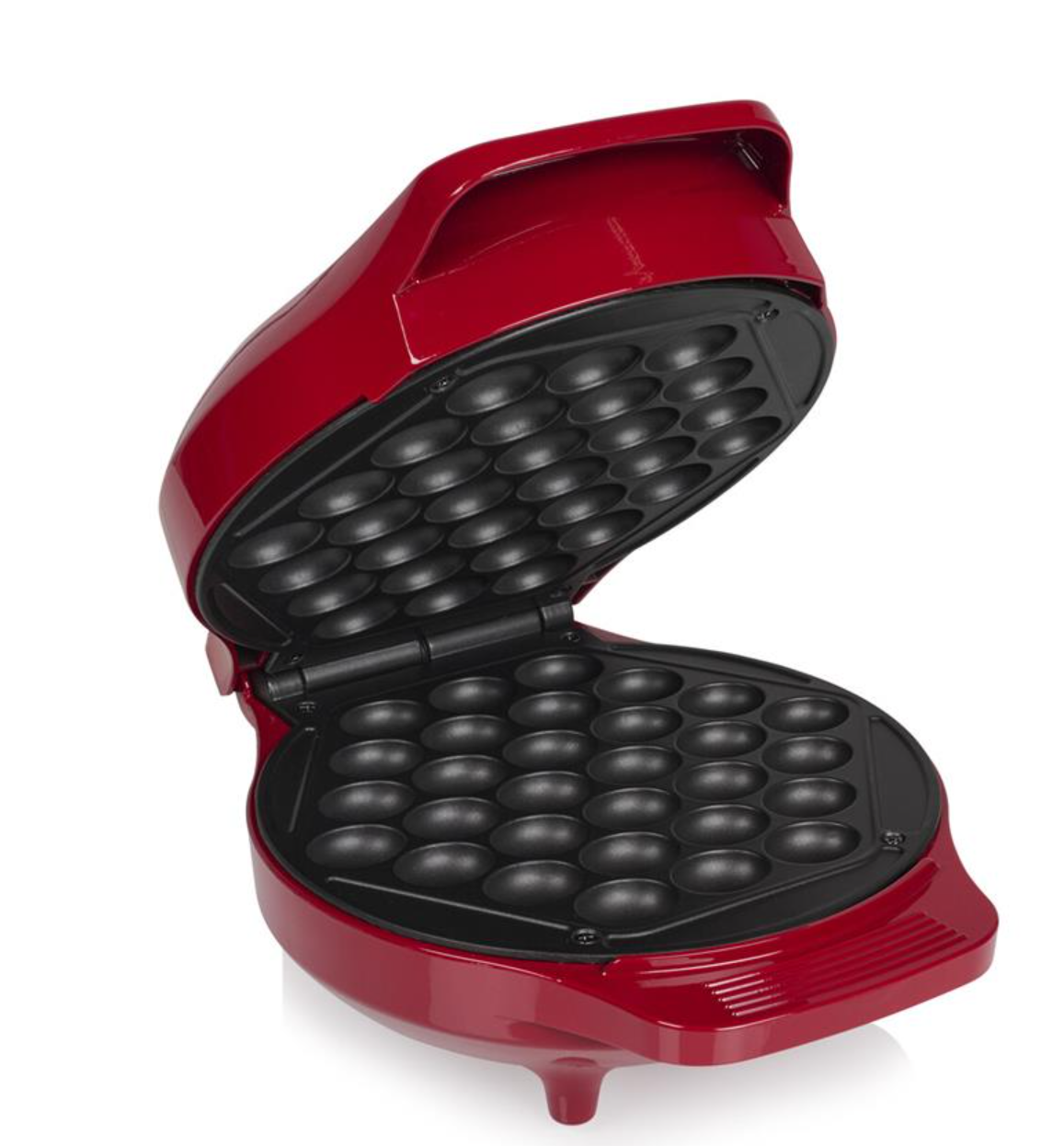 Princess Bubble-Waffeleisen 132471 – Bubble-Waffeln – Ø 18 cm – 1000 W – Rot