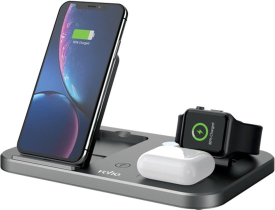 Veho DS-7 kabellose Ladestation mit LED-Nachtlicht