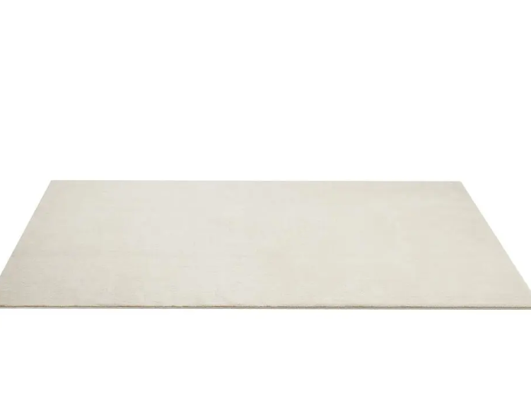 tectake Soft Zone Teppich - Kurzflor - Extra weich - Creme - 200 × 290 cm