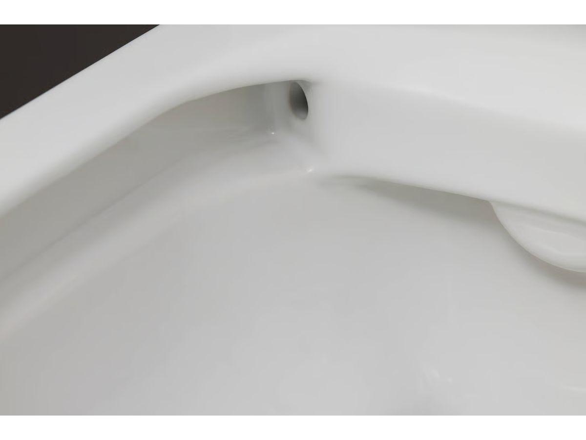 Duravit Rimless Design-Toilette – SoftClose-Sitz – Wand-WC-Set