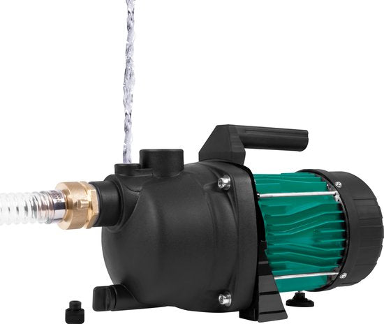 VONROC Sprinklerpumpe / Wasserpumpe - 800W - 3300l/h - Kunststoff-Pumpengehäuse - Für Garten-/ Rasenbewässerung
