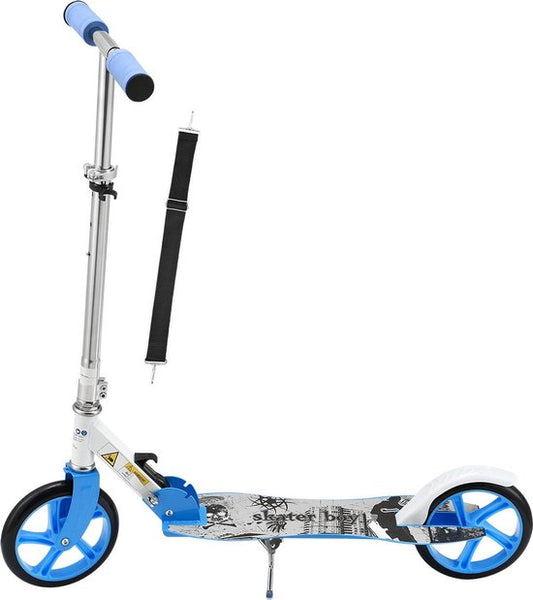 Zusammenklappbare Treppe / Scooter - Skaterboy - XXL Räder