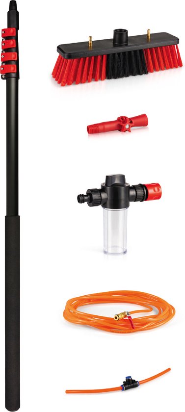 Shine Teleskop-Waschbürste / Einziehbare Wasserbürste - XXL 7 Meter
