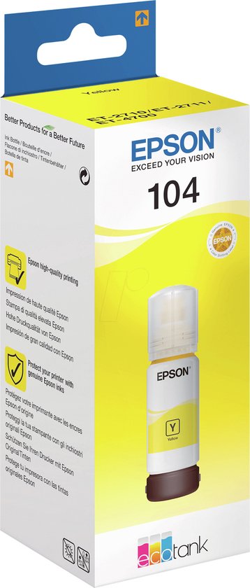 Epson 104 EcoTank – Tintenflasche / Gelb