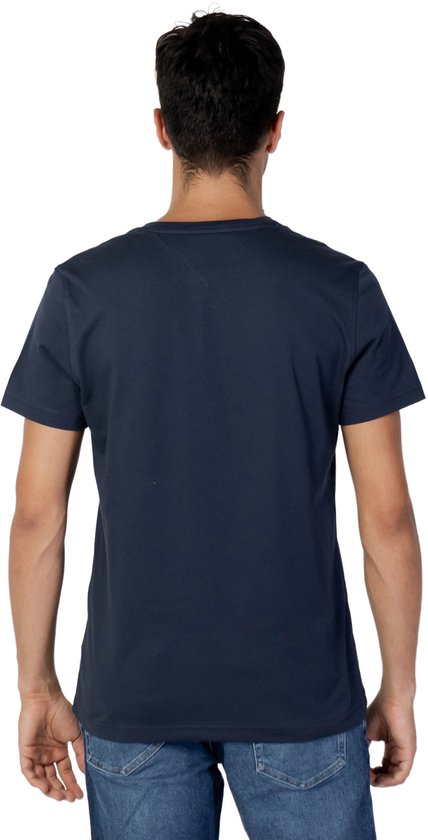 T-Shirt mit U-Ausschnitt, Classic Fit, MW0MW01768 – Blaue Shirts