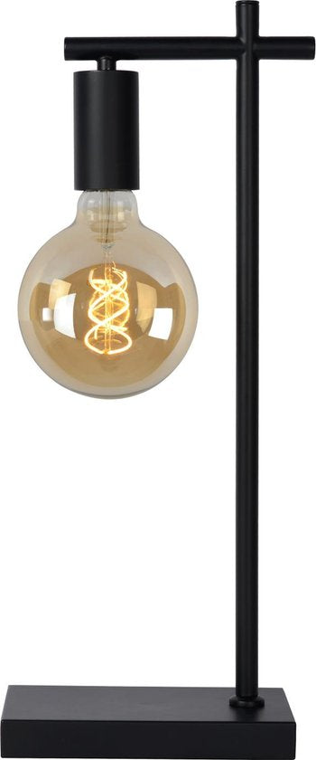 Lucide LEANNE – Tischlampe – 1xE27 – Schwarz