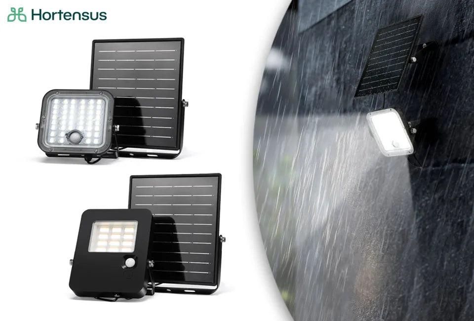 Pioneer Solar-Wandleuchte – 15 W – Bewegungssensor – 1900 lm – IP65