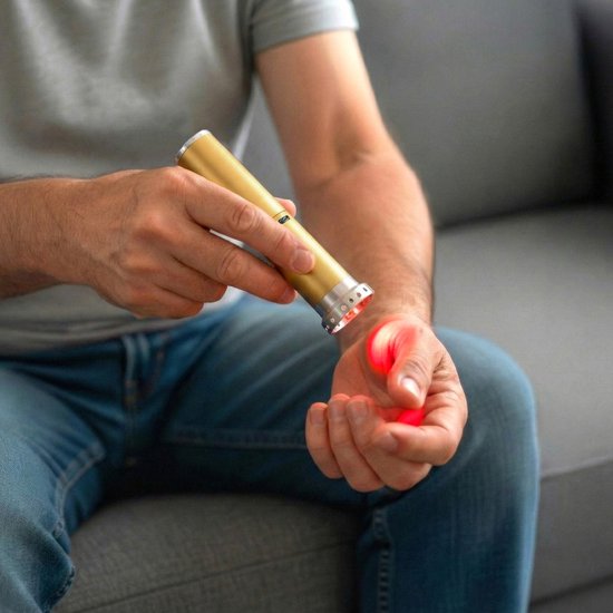 Panacea Rotlichttherapie ReviveTorch Tragbare Rotlichttherapie Lampe