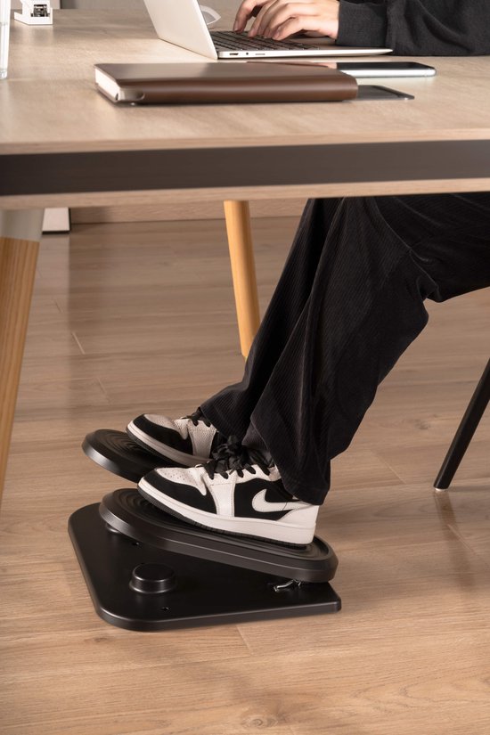 Fußschemel mit Stepperfunktion - Fußstütze unter dem Schreibtisch
