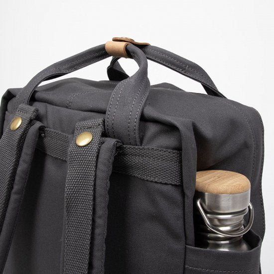 Doughnut Laptop-Rucksack / Rucksack / Schultasche - 14 Zoll - Macaroon PFC frei - Anthrazit