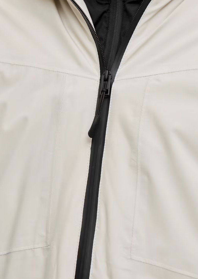 Jack & Jones Planet Parka Herrenjacke - Größe M - Farbe Creme